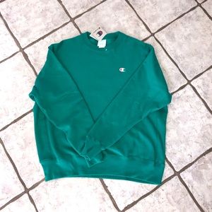 Green Champion Reverse Weave Sweatshirt